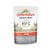 ALMO NATURE cat jelly tuna with whitebait pouch, 55g