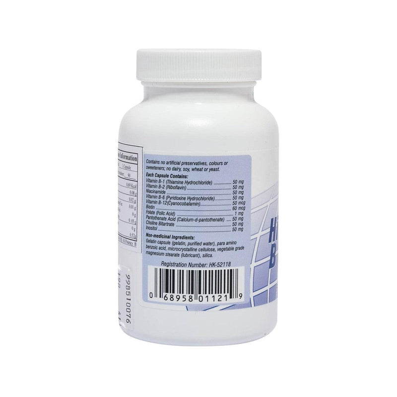 HEALTH QUEST Hi Potency B Complex Capsules  (90pcs)