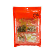 HANG HING soup pack sachet with sealed dried ingredients in red pouch
