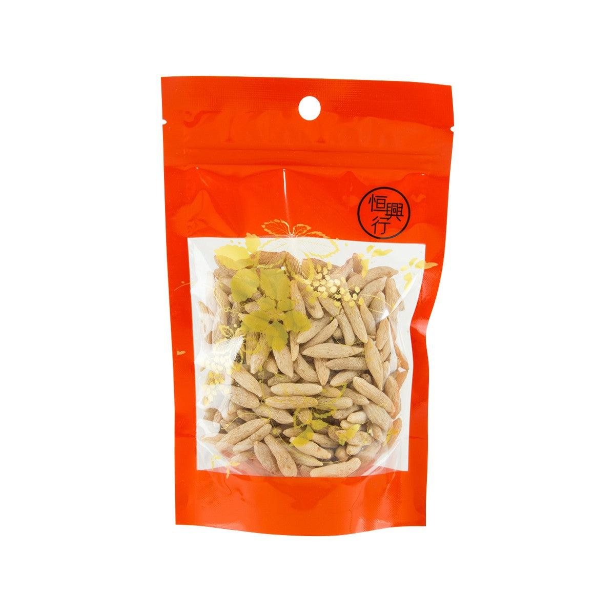 HANG HING Radix Ophiopogonis 200g pouch with clear window of dried sliced roots