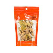 Hang Hing ginseng roots in resealable orange stand-up pouch, dried pieces