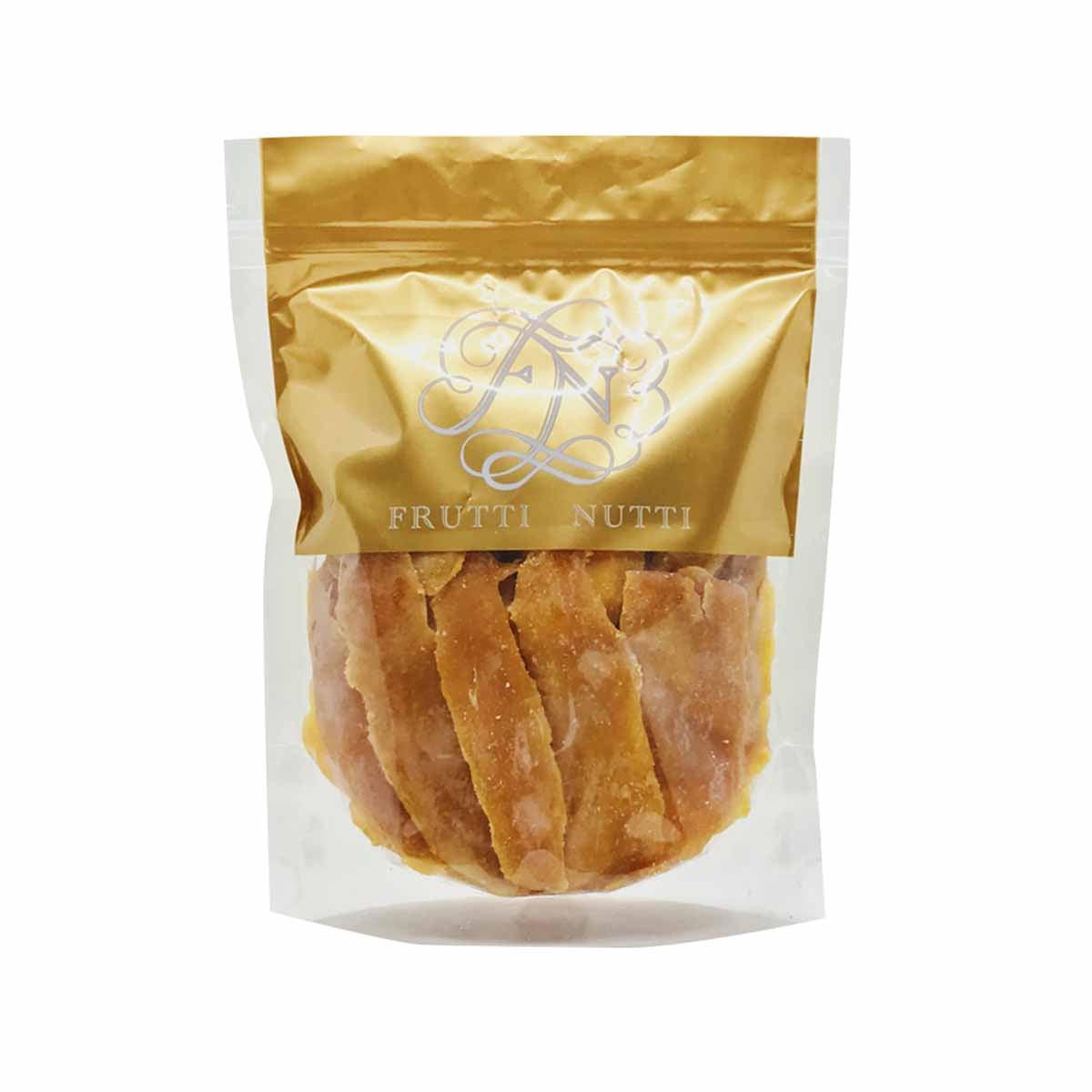 FRUTTI NUTTI dried mango pouch with sliced fruit pieces