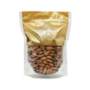 FRUTTI NUTTI roasted and salted almonds in stand-up pouch, filled with whole almonds