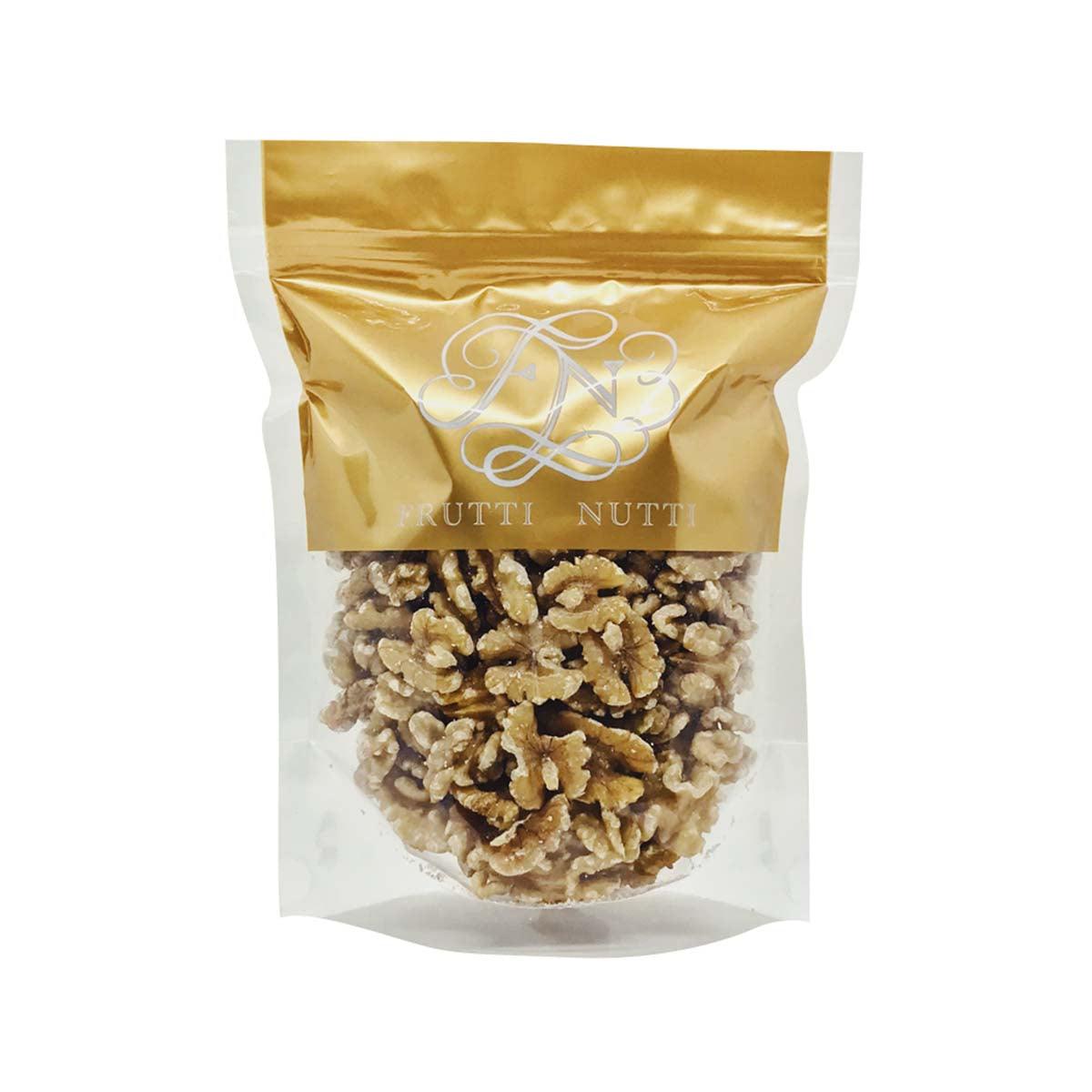 FRUTTI NUTTI walnuts 360g bag with mixed walnut pieces