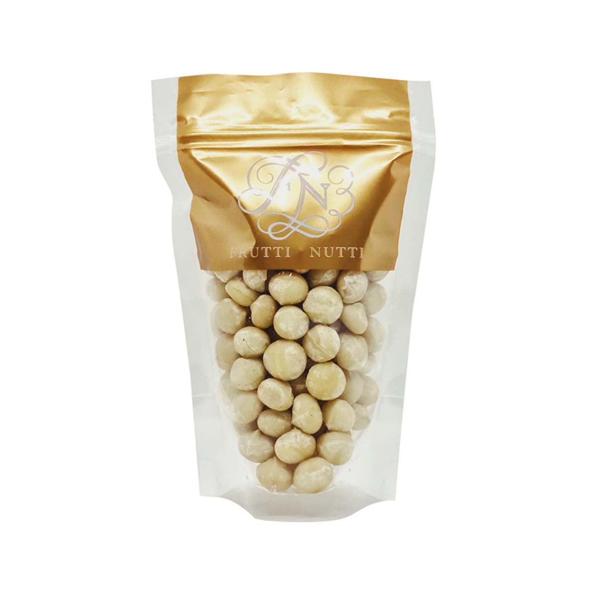 FRUTTI NUTTI macadamia nuts in stand-up bag, 280 g