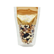 FRUTTI NUTTI dried berries and nuts mix stand-up pouch, assorted nuts and dark berries