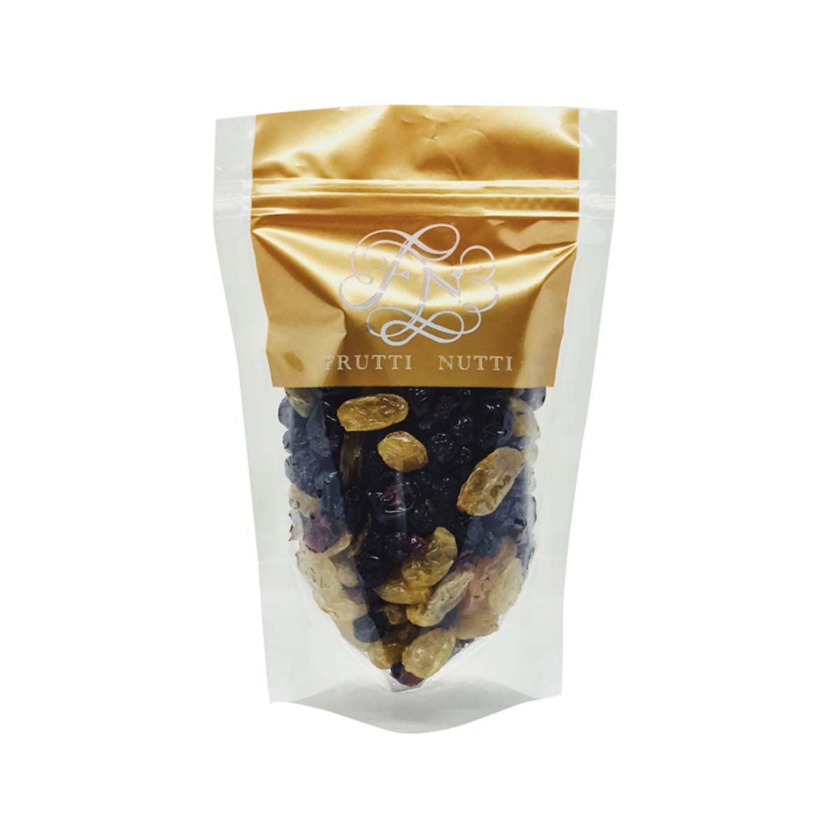 Dried berries mix stand-up pouch with mixed dried fruits and nuts
