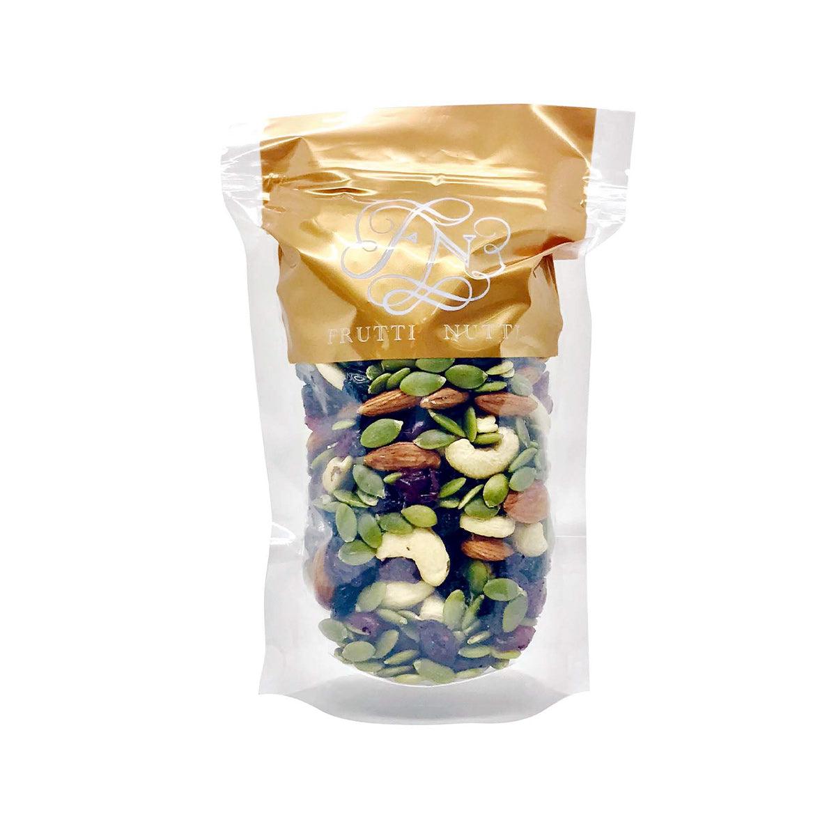 FRUTTI NUTTI power mix bag with nuts and dried fruit, stand-up pouch