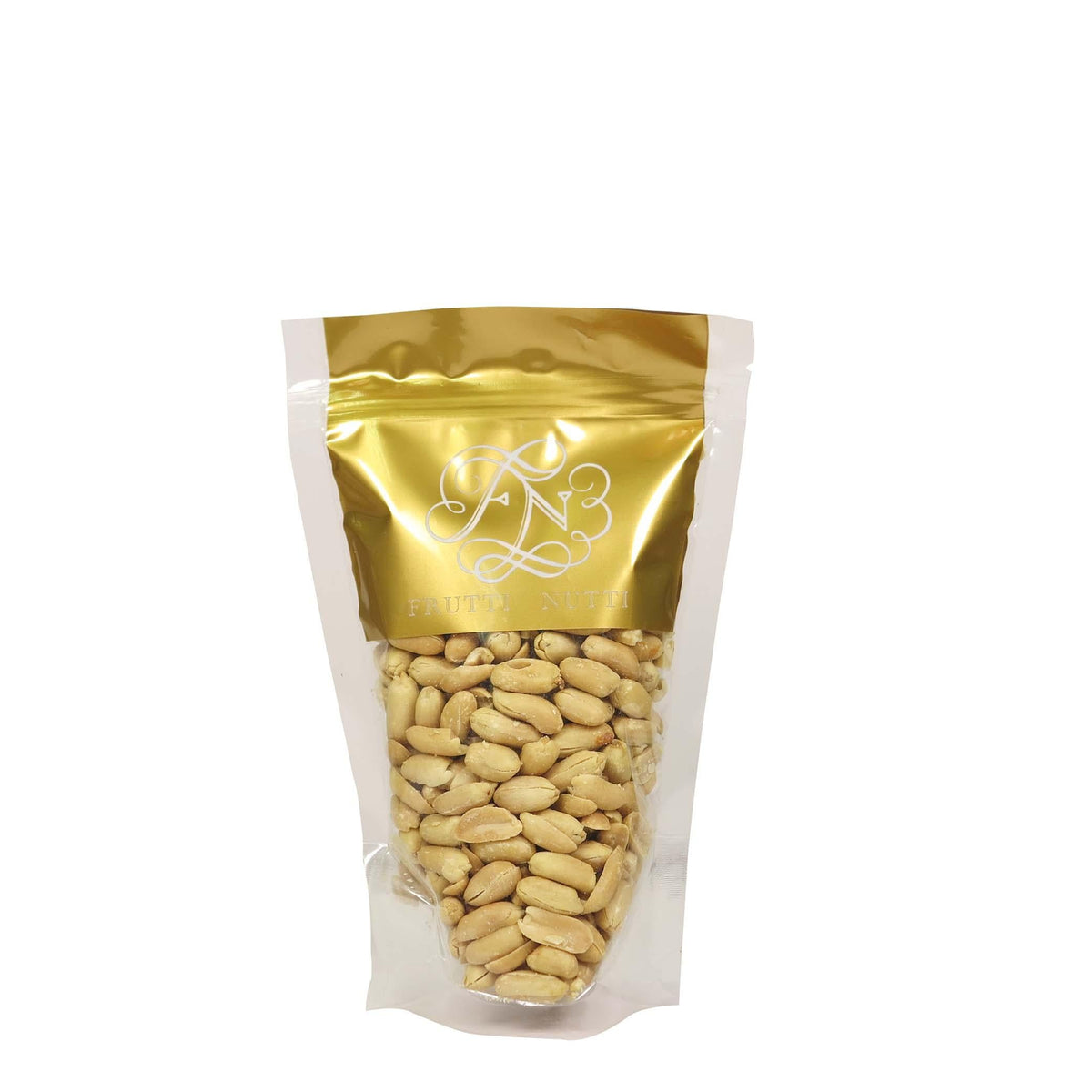 FRUTTI NUTTI roasted and salted peanuts pouch with light salted kernels