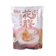 Apricot kernel, fish maw and pork soup pouch with front label
