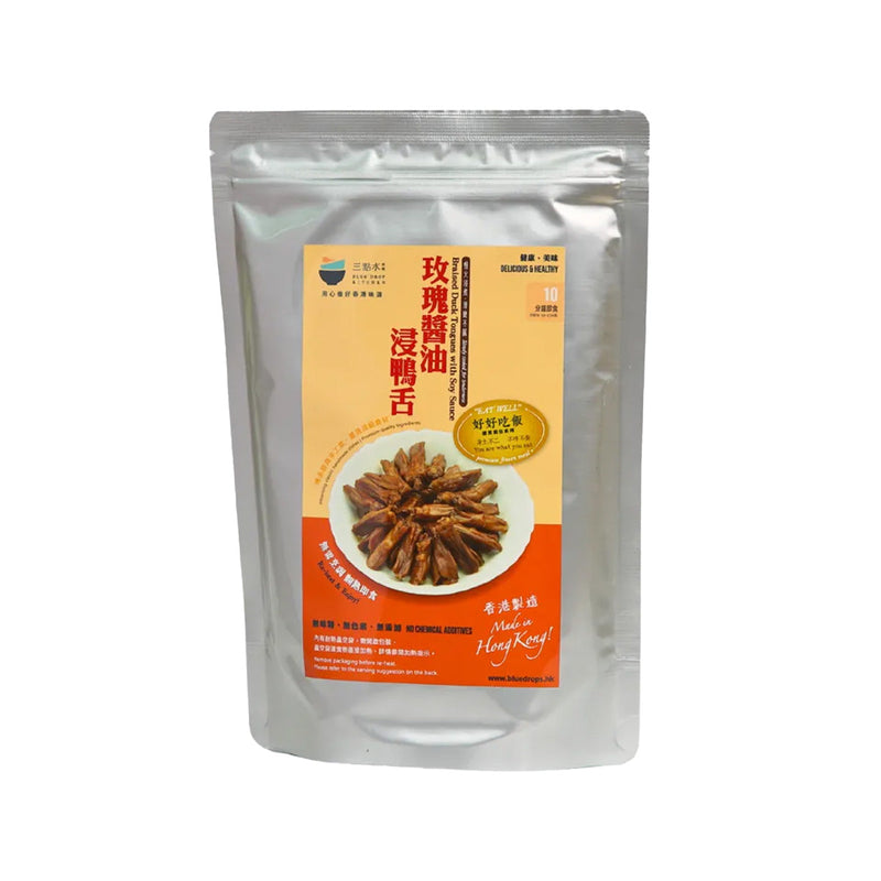 BLUEDROP Braised Duck Tongues with Soy Sauce  (180g)