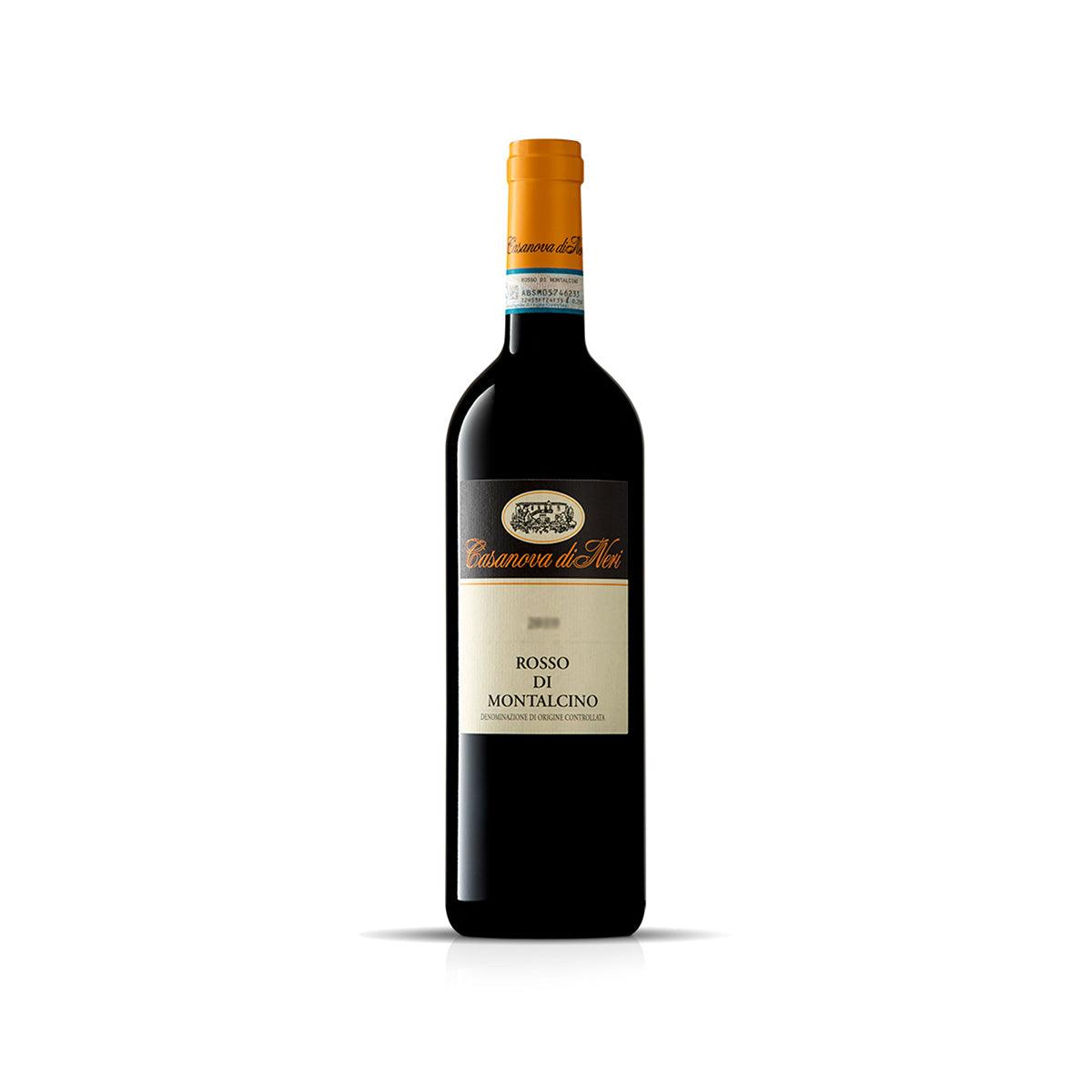 CASANOVA DI NERI Rosso di Montalcino red wine bottle