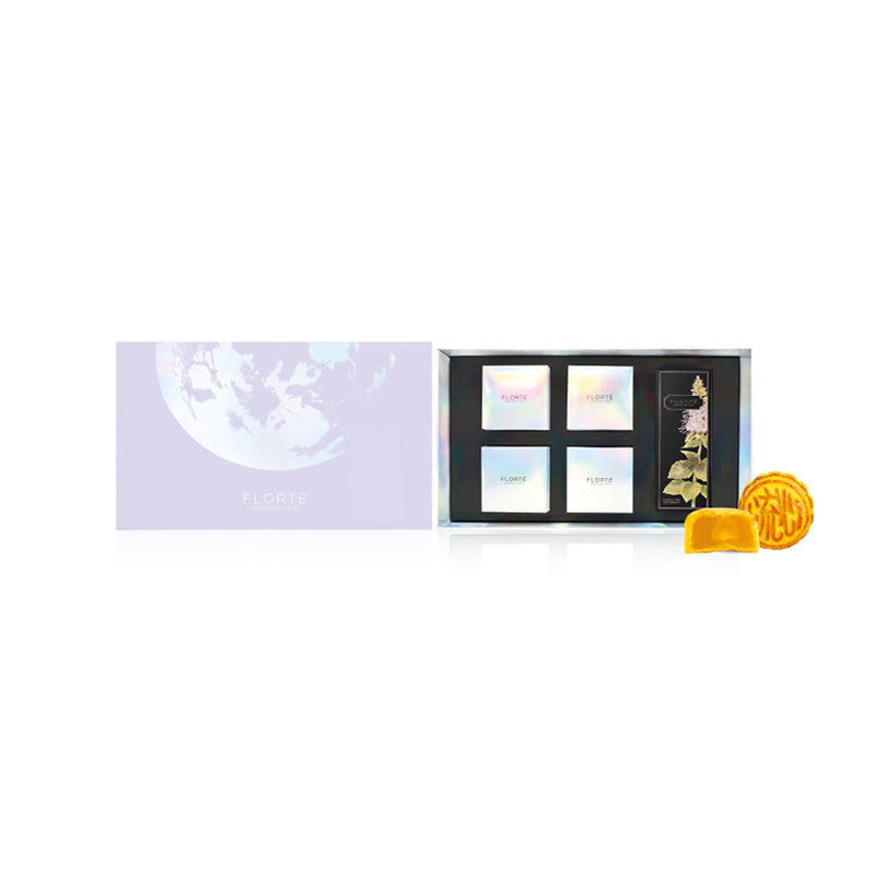 FLORTE Clair de Lune Mooncake Gift Set Voucher (4pcs & 1 tea)