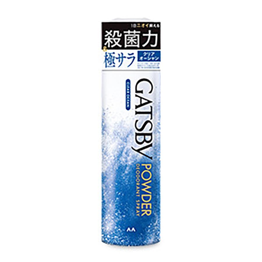 GATSBY Clear Ocean powder deodorant spray can, 130 g