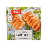 Ham & Emmental cheese rolls, 4 rolls, THIRIET 520 g package
