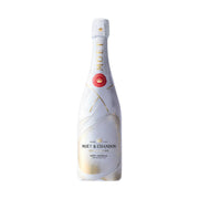 MOET & CHANDON Brut Imperial champagne bottle with gold label and foil neck