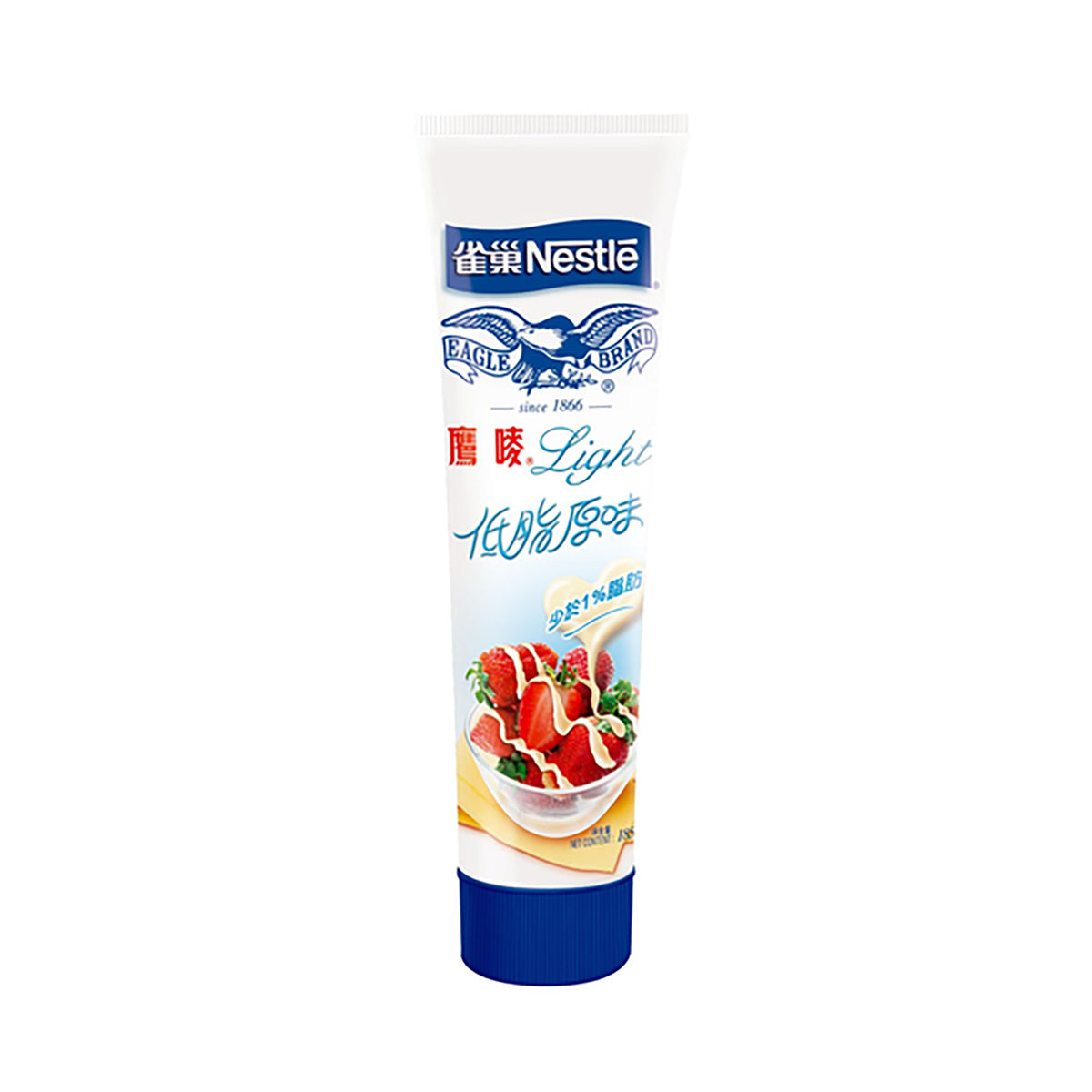 Nestle Eagle light sweetened milk spread tube, 185g