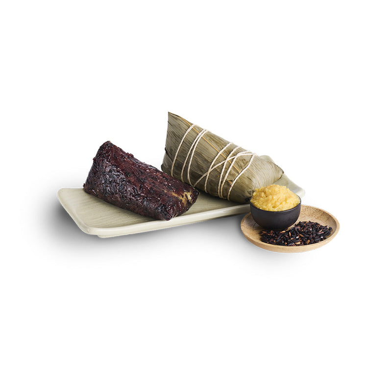 Shang Palace Shangri-La Far Eastern Taipei Purple Rice Dumpling with Custard Voucher (1pc)