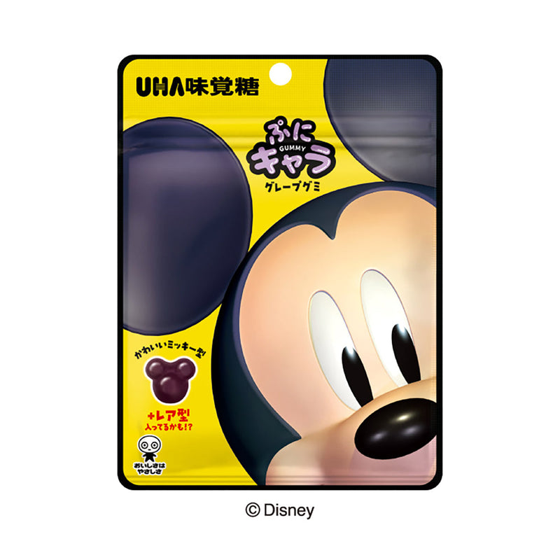 UHA MIKAKUTO Disney Character Shaped Gummy (Grape Flavor)  (40g)