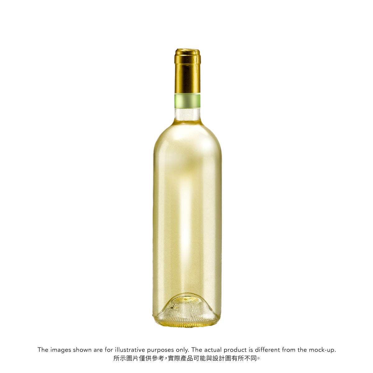 LAVANTUREUX Chablis 2022 wine bottle with gold cap, pale yellow liquid