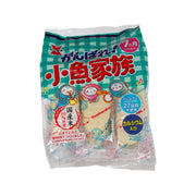 IWATSUKA rice cracker bag with small fish family design, 43 g