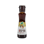 SING SONG sesame oil bottle, dark amber glass, 160 mL