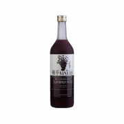 YOKOTE VINERY premium grape juice bottle, 720 mL, dark grape color